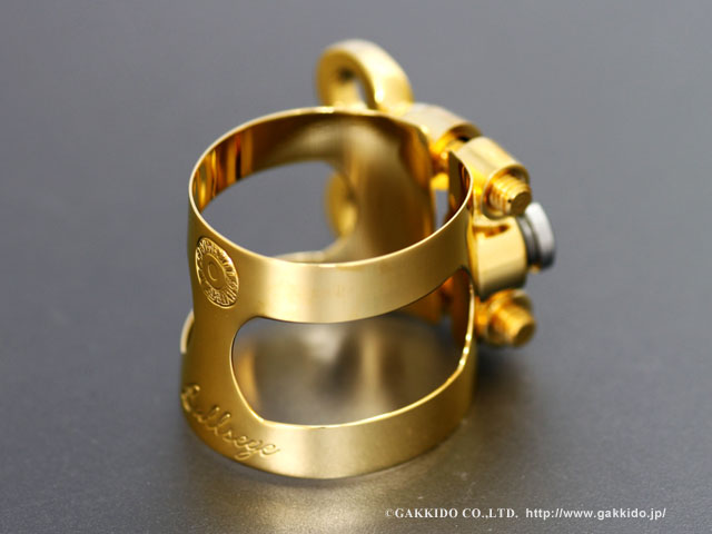 BULLSEYE Bulls EX アルトサックス用リガチャー 【GP】 - ヴィンテージ