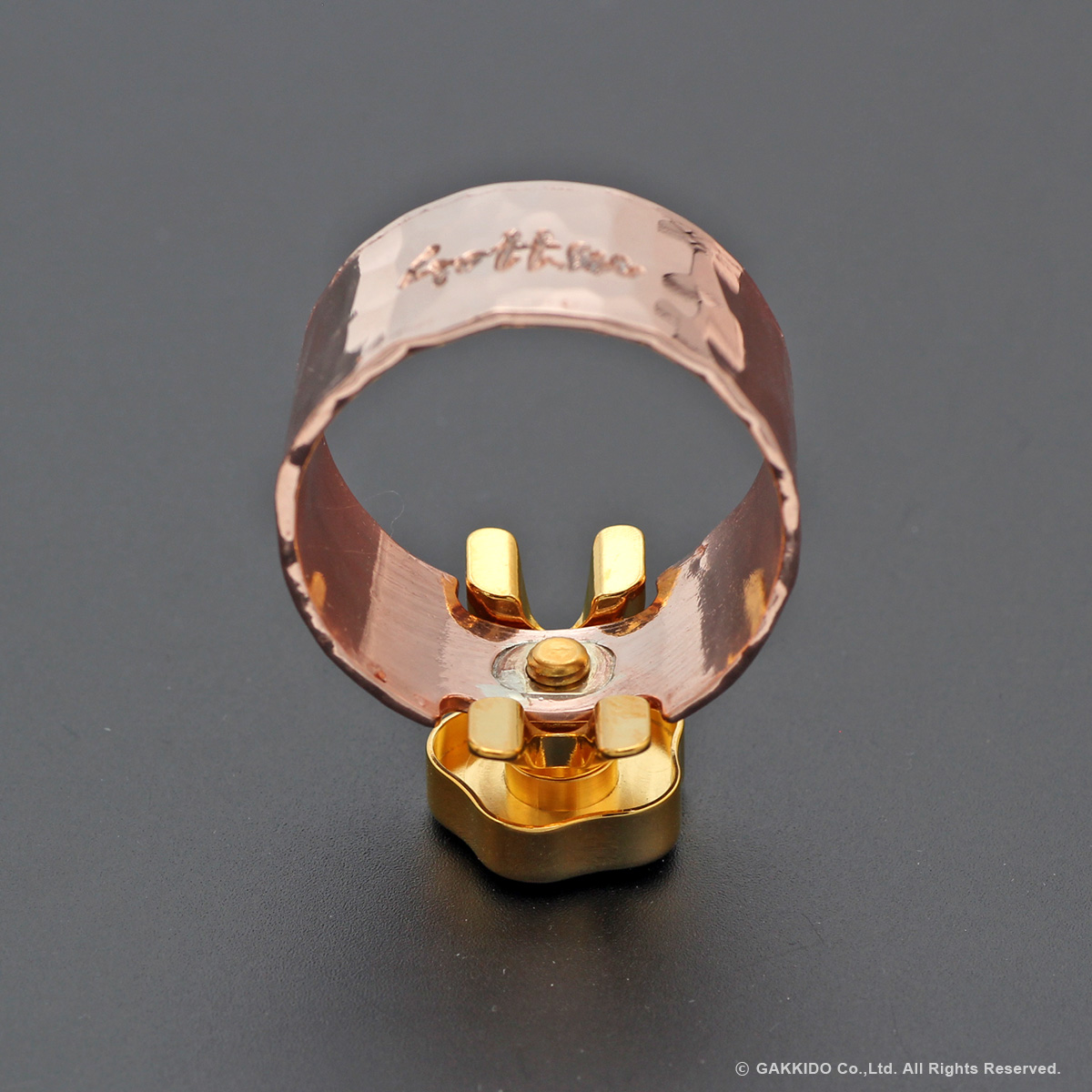 Gottsu Copper Signature Ligature アルトサックス用リガチャー 対応