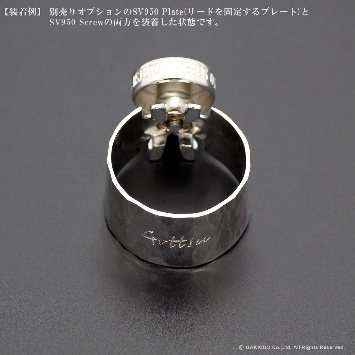Gottsu Signature Ligature Option Parts：Screw 【SV950