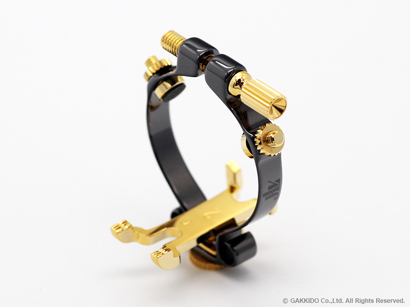 JLV テナーサックス用リガチャー 対応：ラバーマウスピース 【プラチナ