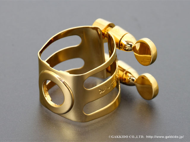 WoodStone ソプラノサックス用リガチャー 対応：セルマー・ラバー 復刻