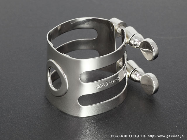 WoodStone テナーサックス用リガチャー 対応：セルマー・ラバー 【総