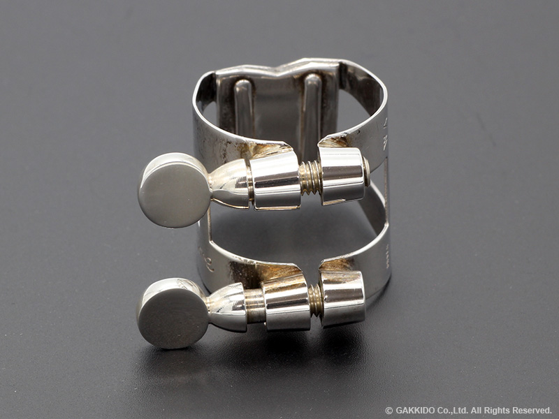 WoodStone アルトサックス用リガチャー 対応：AM-I 【総銀製】 【USED