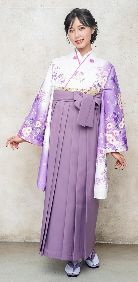 レンタル着物DDD844×袴CSZ505 | 【京都さがの館】卒業式袴レンタル