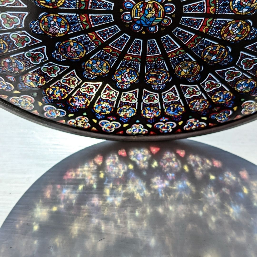 GlassMasters社 ノートルダム大聖堂のステンドグラス『薔薇窓』の