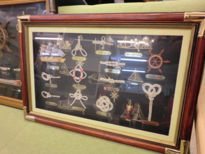 ロープノット額 ノットボード ロープワーク インテリアコレクション