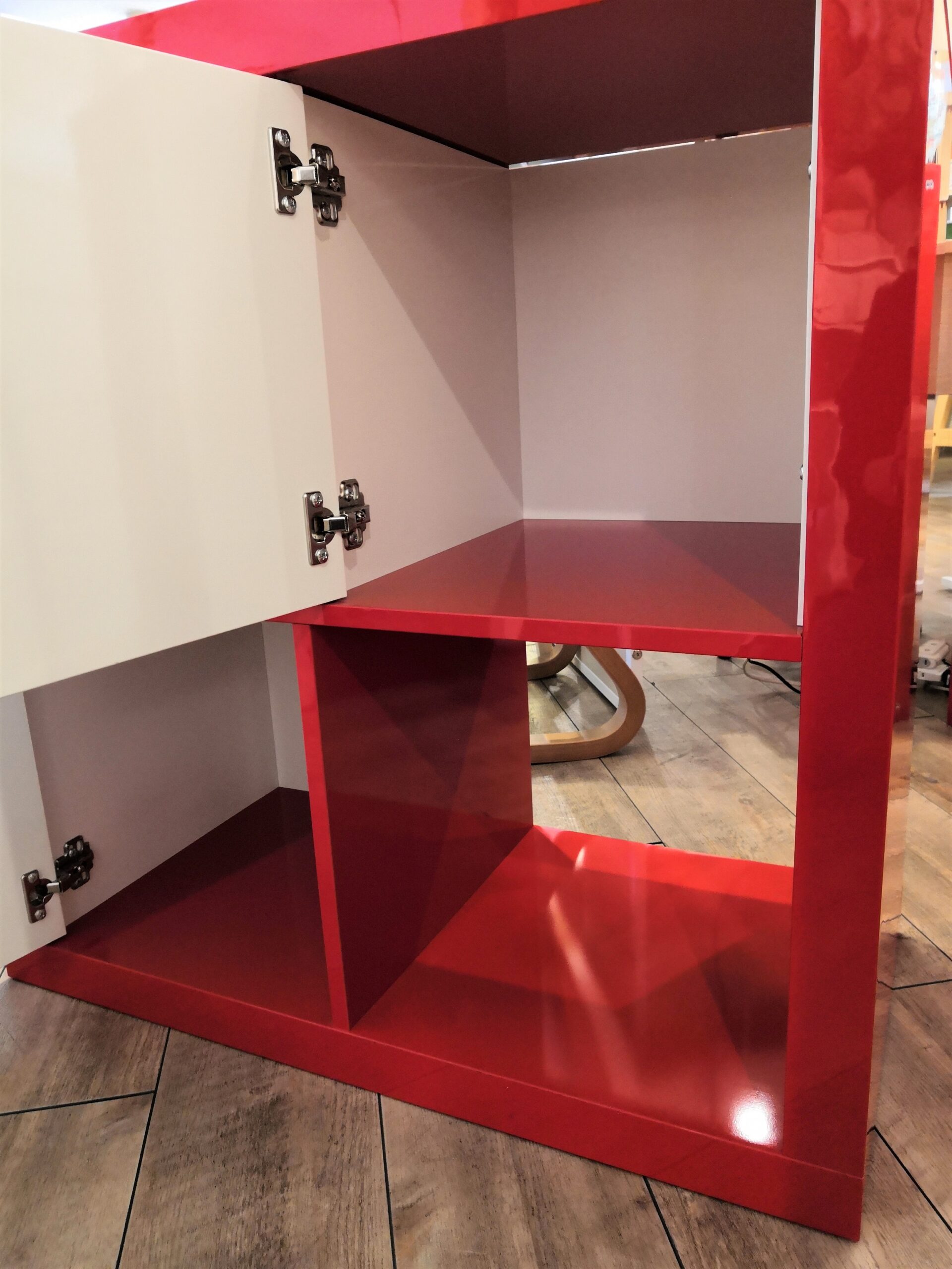 中古 】 IKEA イケア フリーラック 収納ラック EXPEDIT KALLAX