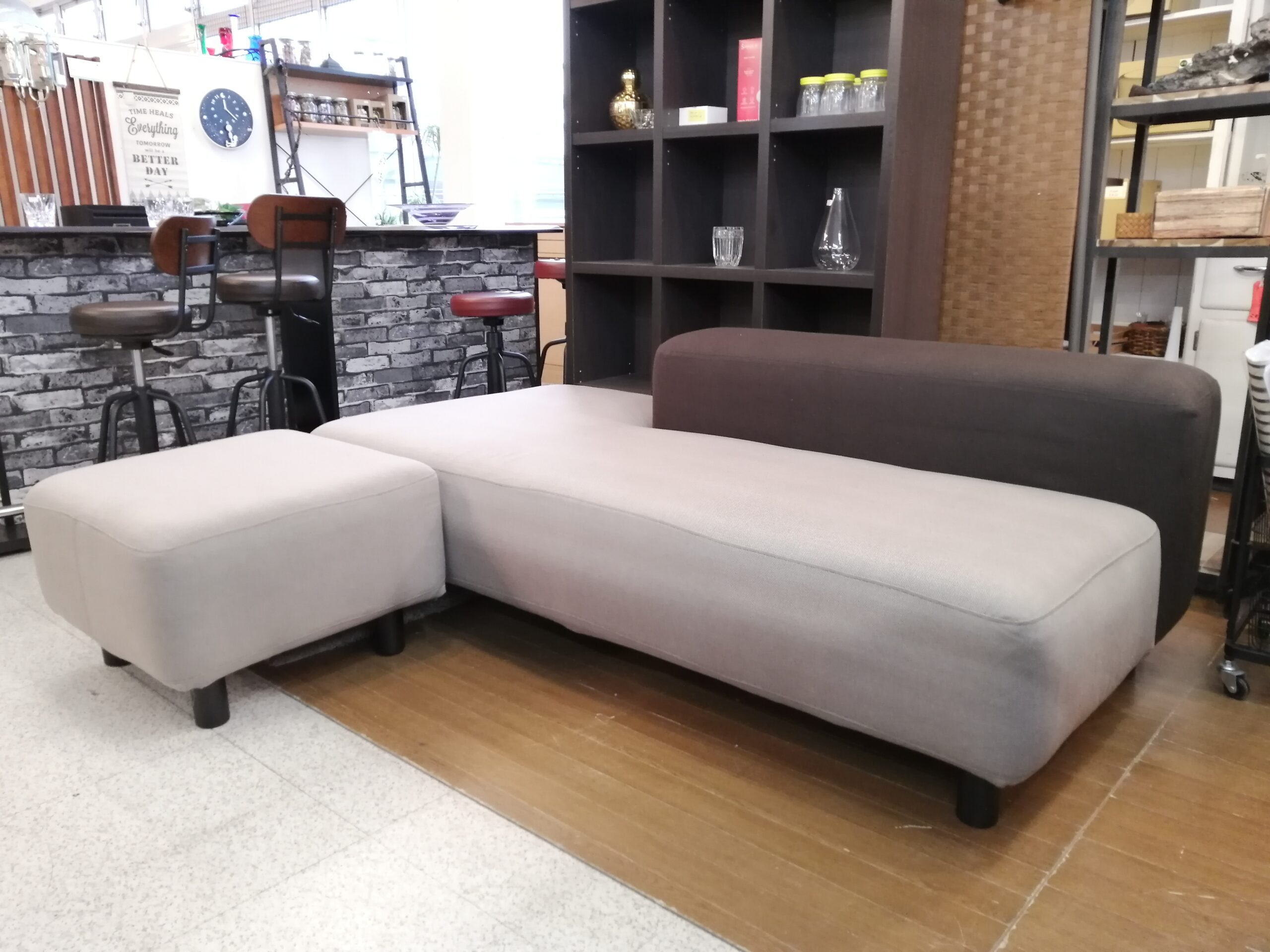 廃盤/中古】無印良品 MUJI ソファベンチ+オットマン 買取しました