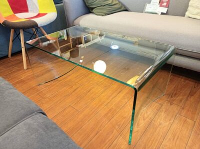 Francfranc フランフラン コーヒーテーブル ガラステーブル 1枚ガラス