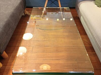 Francfranc フランフラン コーヒーテーブル ガラステーブル 1枚ガラス