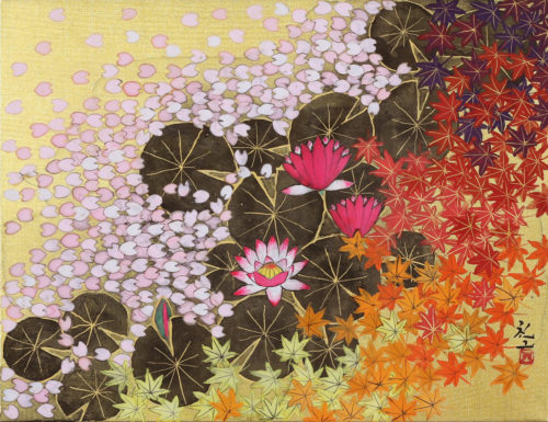 平松礼二 vol.1 “睡蓮” | アトリエからこんにちは | ギャラリー 桜の木