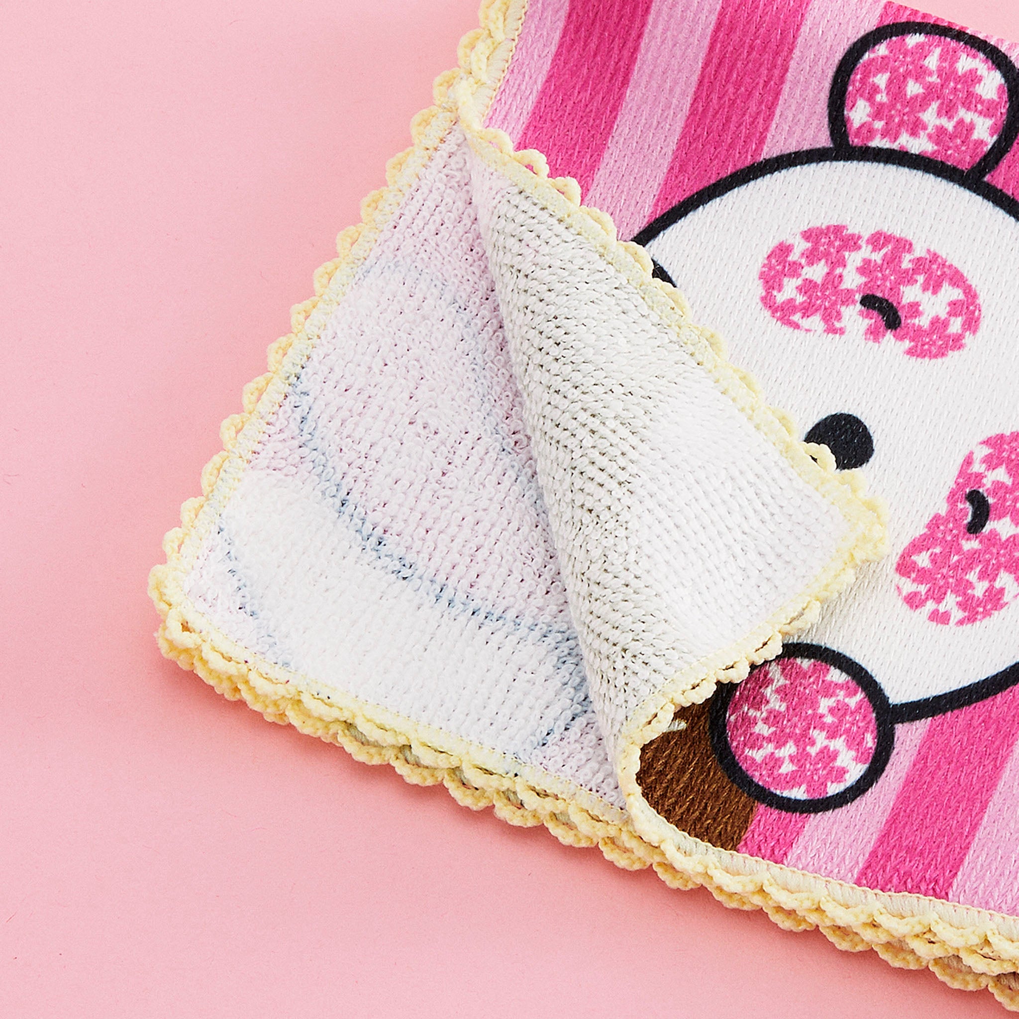 さくらパンダ 国産ハンドタオル（スイーツ柄） – さくらパンダマーケット