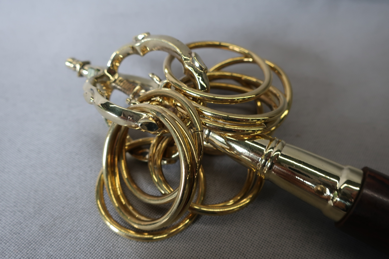 錫杖12釻 黒檀柄「アウトレット品」 | 株式会社作島