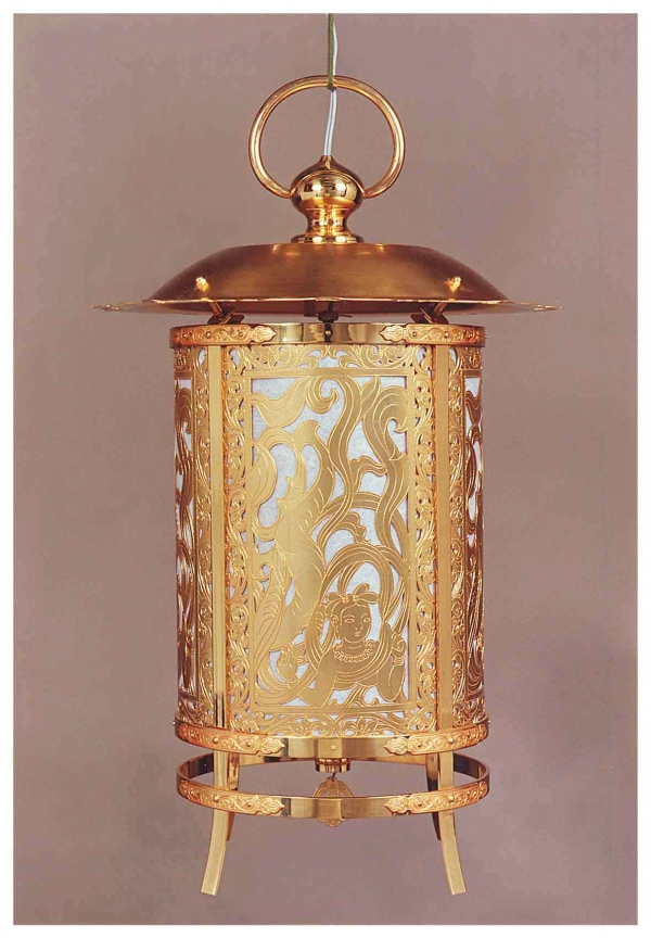 天人丸型吊灯篭 | 株式会社作島