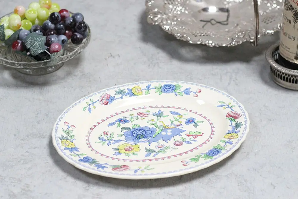 アンティークMASON'S イギリス メイソン社 シノワズリ模様 のお皿