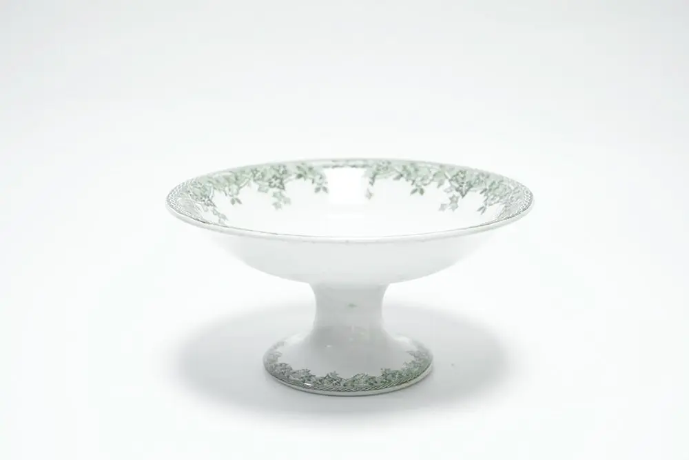 アンティーク コンポティエ フランス 陶器 コンポート Saint Amand