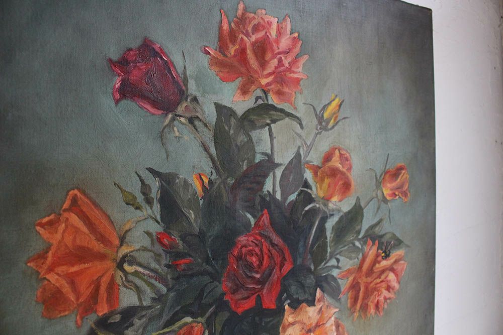 ヴィンテージ絵画/薔薇 | 雑貨とアンティークのお店MALTOの入荷