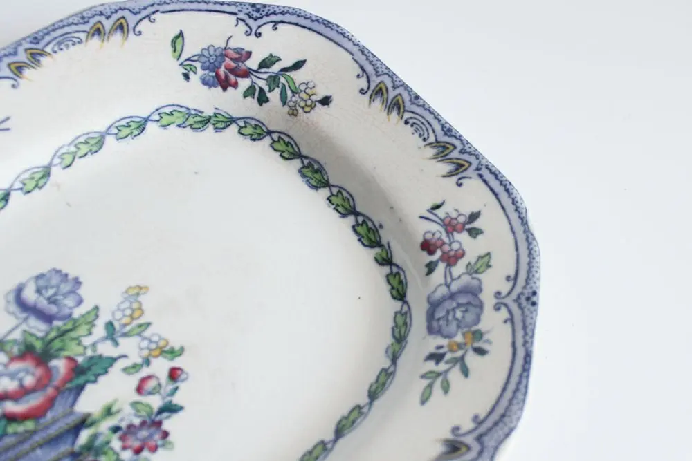 アンティークプレート SPODE イギリス Copeland コーポランドスポード