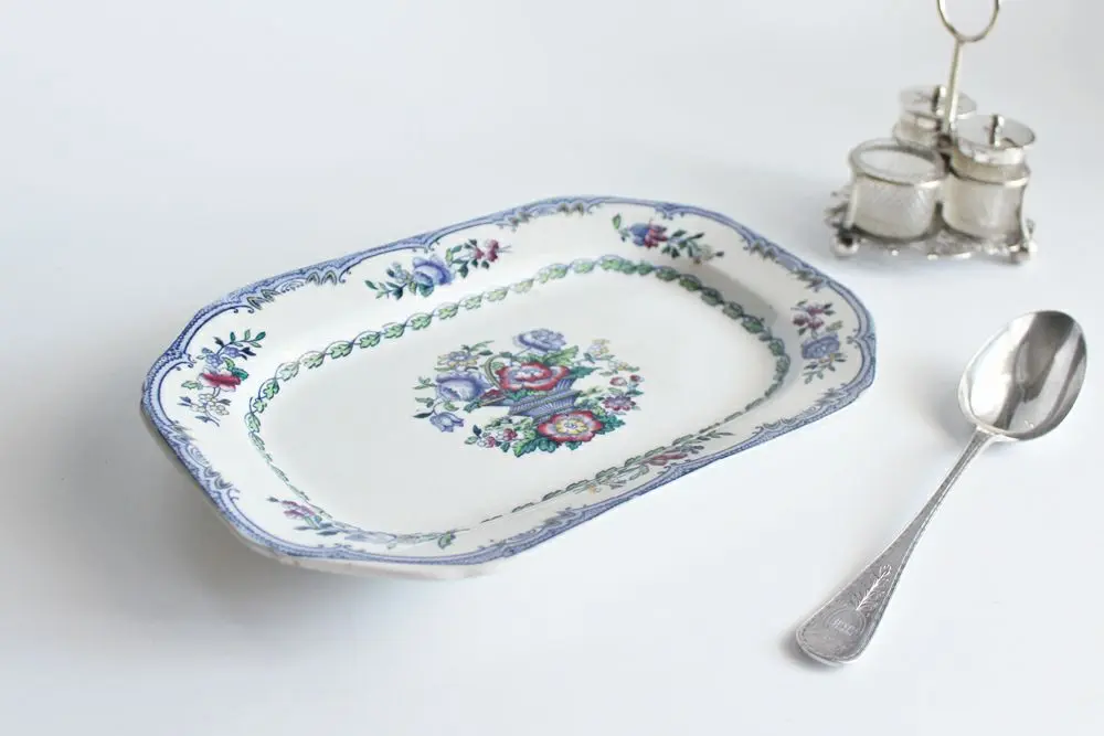 アンティークプレート SPODE イギリス Copeland コーポランドスポード