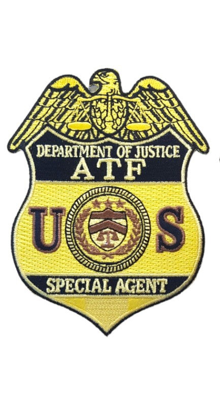 ATF SPECIAL AGENT BADGE PATCH – Sally's Cop Shop