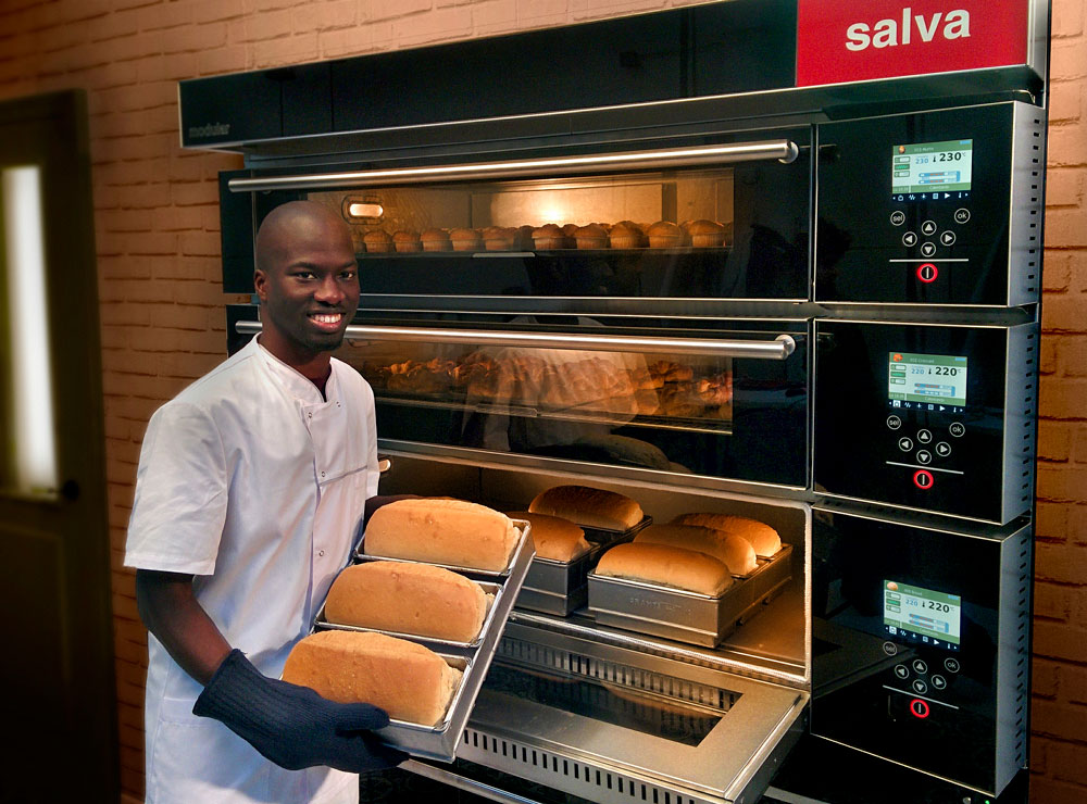 Modular Deck Oven 3 tray (Pizza Door) – NXE-3009-P3-S435 – SALVA