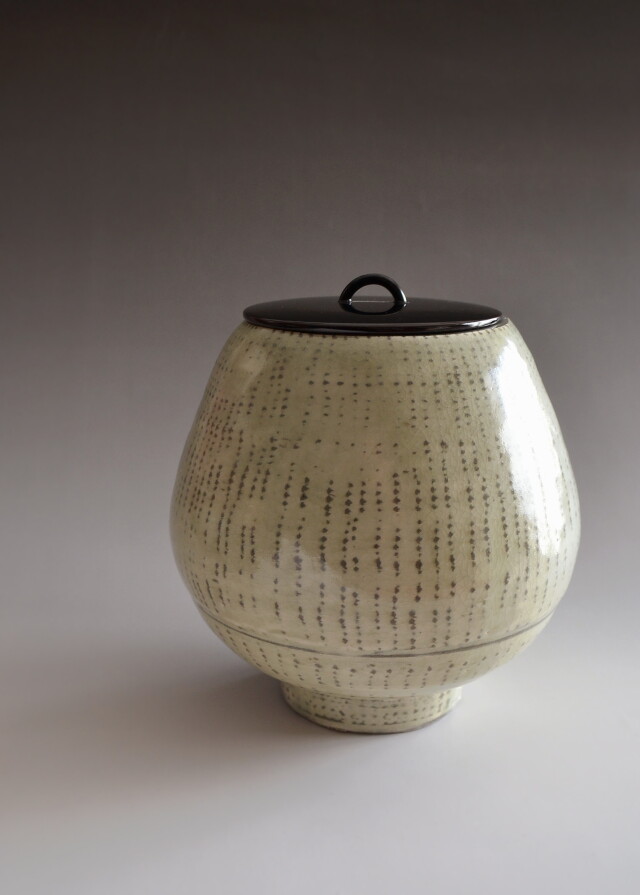 三島水指 吉田明作 Antique Sam's Collection