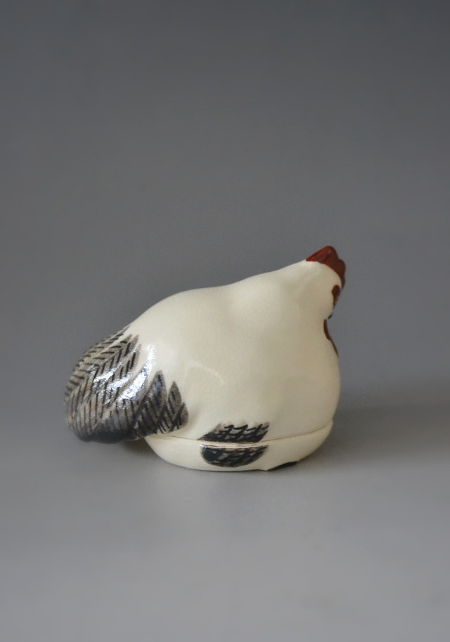 Anntique Sam's Collection 干支香合 「鳥」 丹山 小峠葛芳