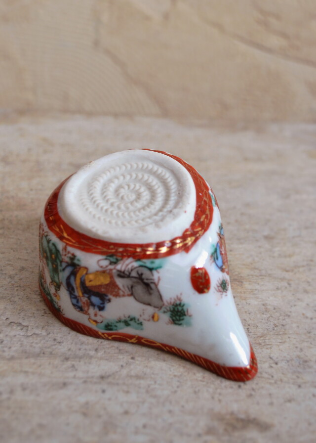 九谷湯冷まし煎茶茶碗3客セット 煎茶道具 小鉢 向付 色絵 和食器