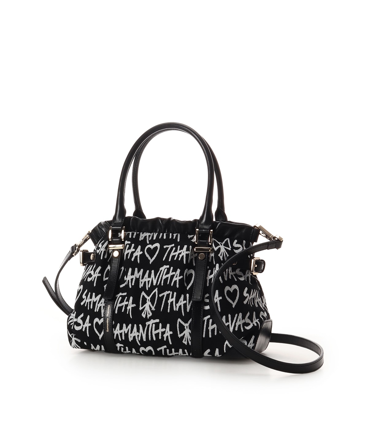 スクリッタ柄 サマンサ ルプリュ・ミニョン ハンドバッグ[Revival