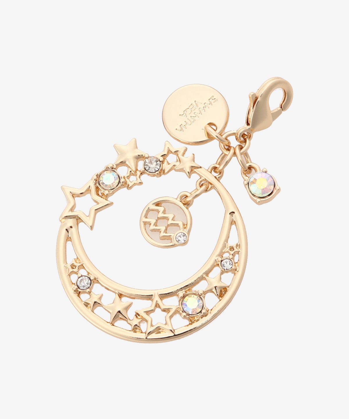 星座ファスナーチャーム（みずがめ座）(FREE ゴールド): SAMANTHAVEGA