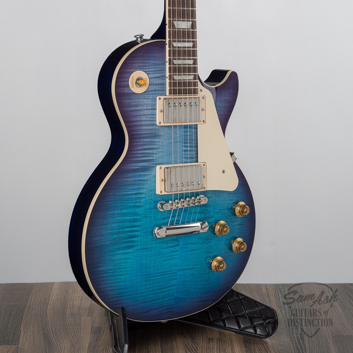 Buy sasku Gibson Les Paul Standard 50s Figured Blueberry Burst