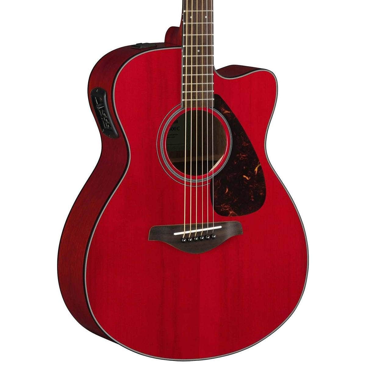 Buy sasku Yamaha FSX800C Acoustic Electric Guitar Ruby Red | Sam