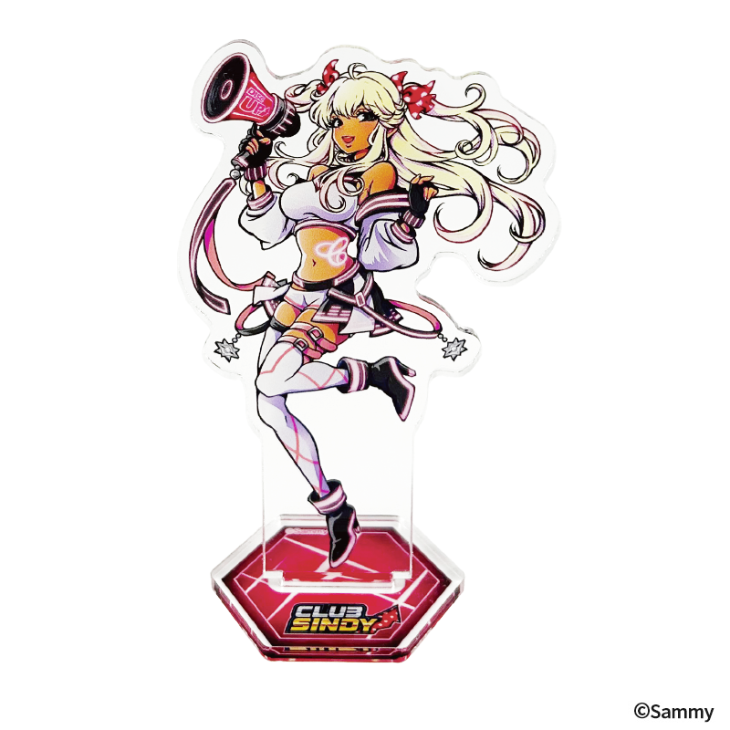 アクリルパネルフレーム(小) ディスクアップ(青パネル)