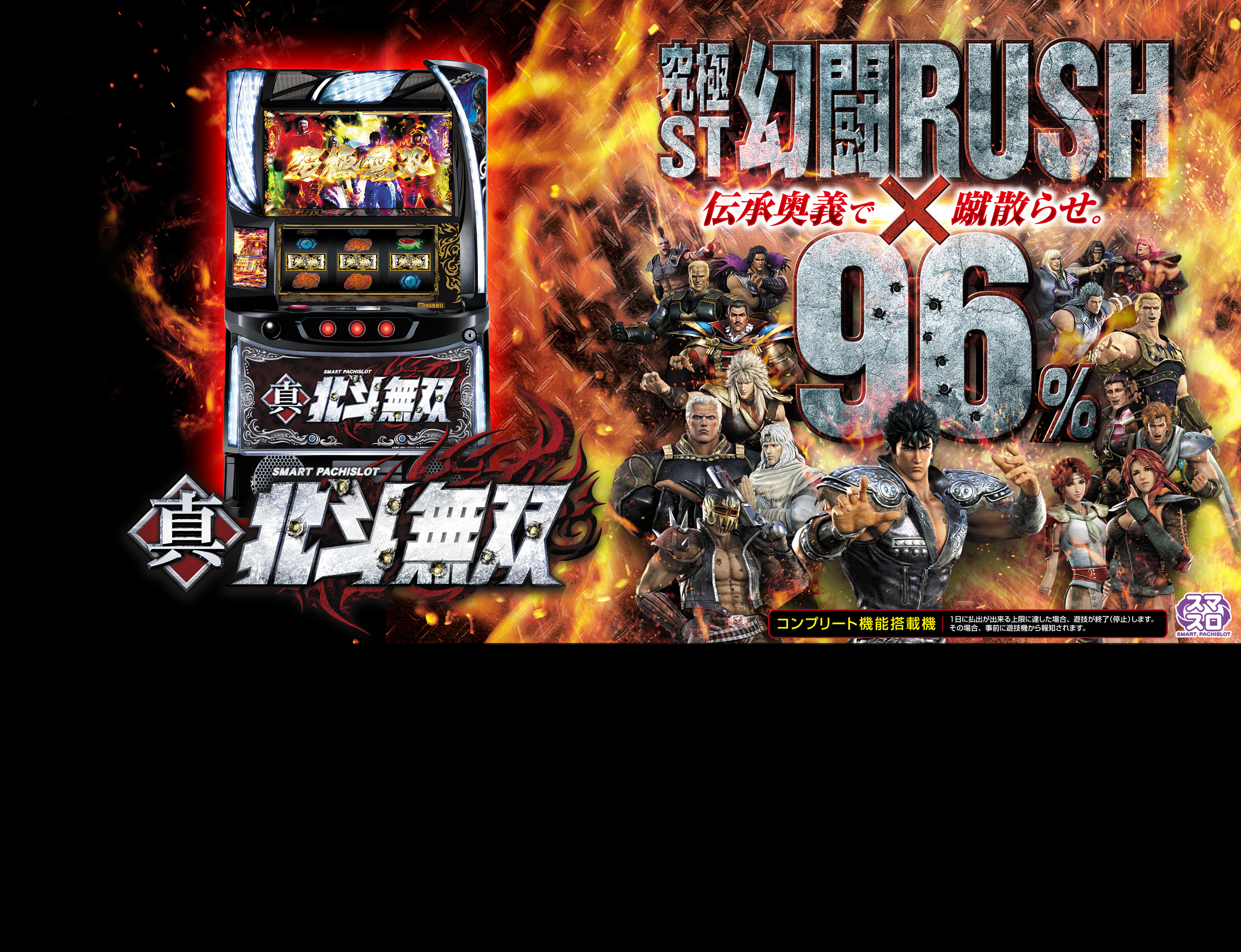 スマスロ真・北斗無双 ｜Sammy