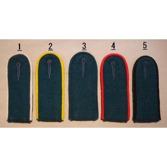 WH（ドイツ陸軍）兵用肩章・グリーン台布 1ペア 商品詳細｜サムズ