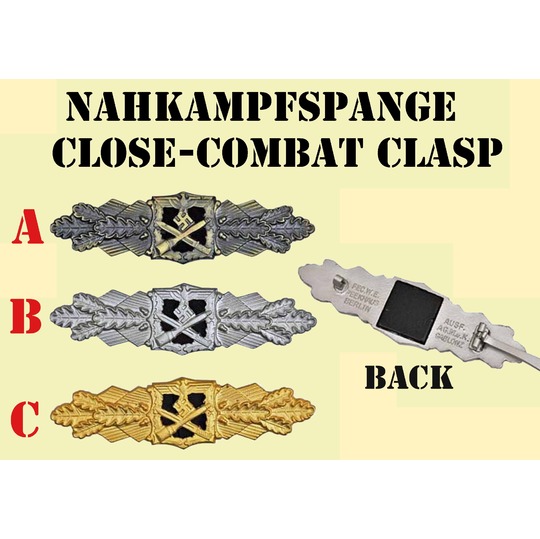 白兵戦章（銀） 商品詳細｜サムズミリタリ屋｜東京都北区東田端にある