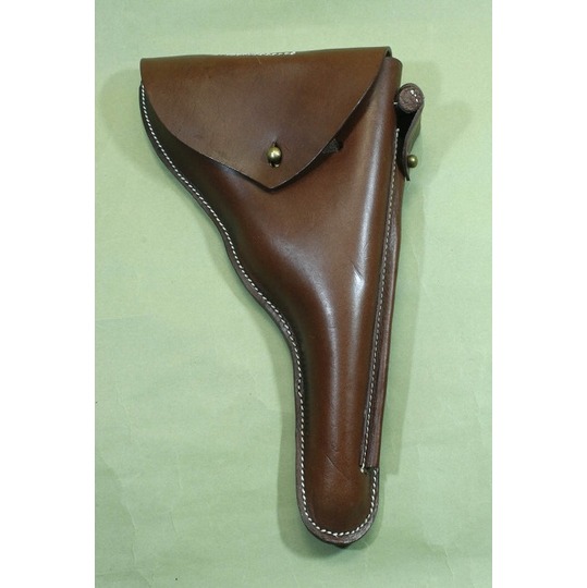 ドイツ軍・ルガーP-08・6インチ用茶革ホルスター 商品詳細｜サムズ