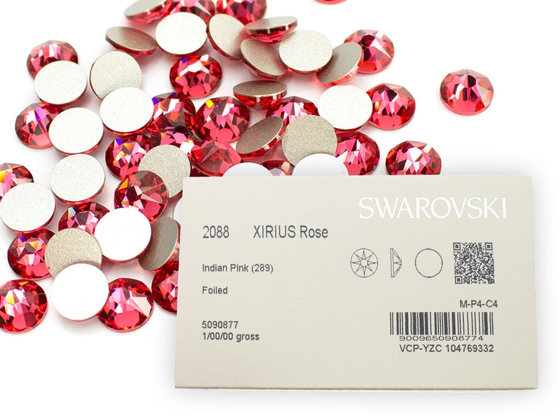 スワロフスキー インディアンピンク-#2000 1-ラインストーン