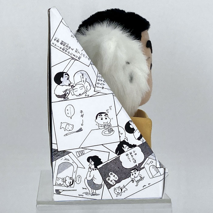 しんちゃん＆シロぬいぐるみセット原作漫画Ver.｜三英貿易株式会社