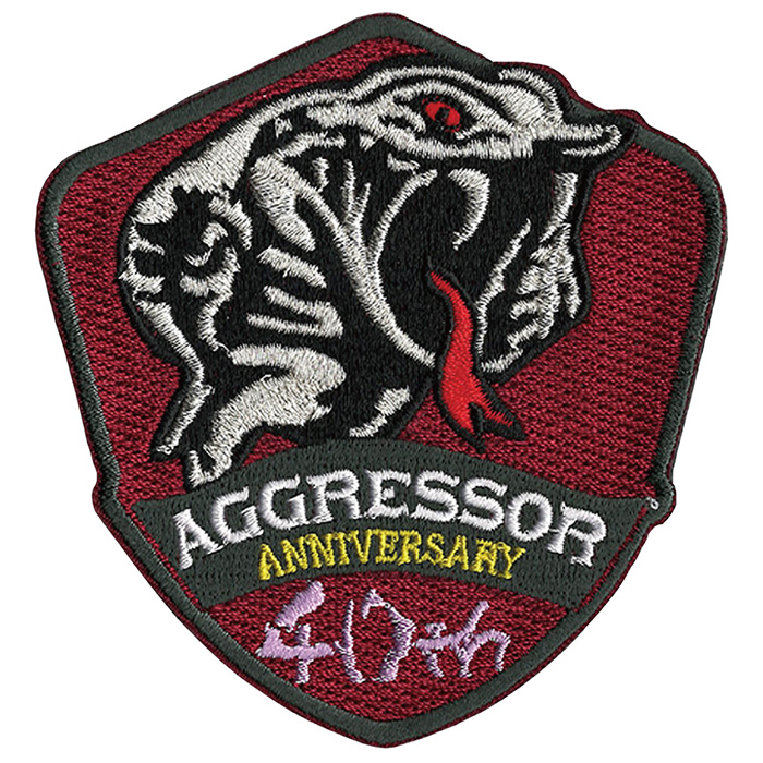 自衛隊グッズ ワッペン 航空自衛隊 飛行教導群 アグレッサー 40th