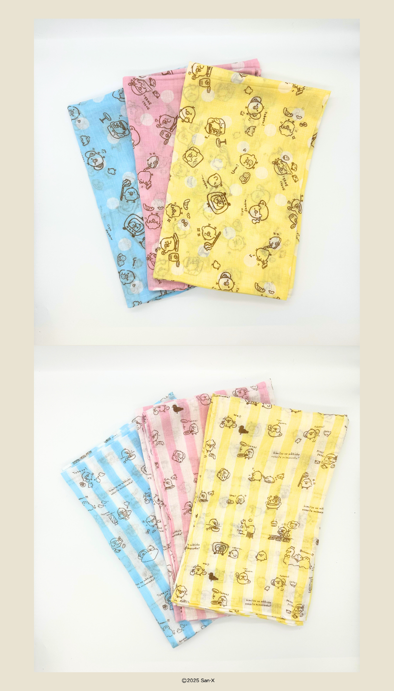 絵布シリーズ☆キイロイトリダイアリーのストール・巾着が登場♪ | San