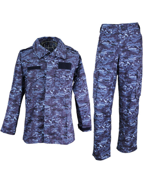 S＆Graf / 【4352】JF. 海自迷彩服上下セット[リップストップ布地]