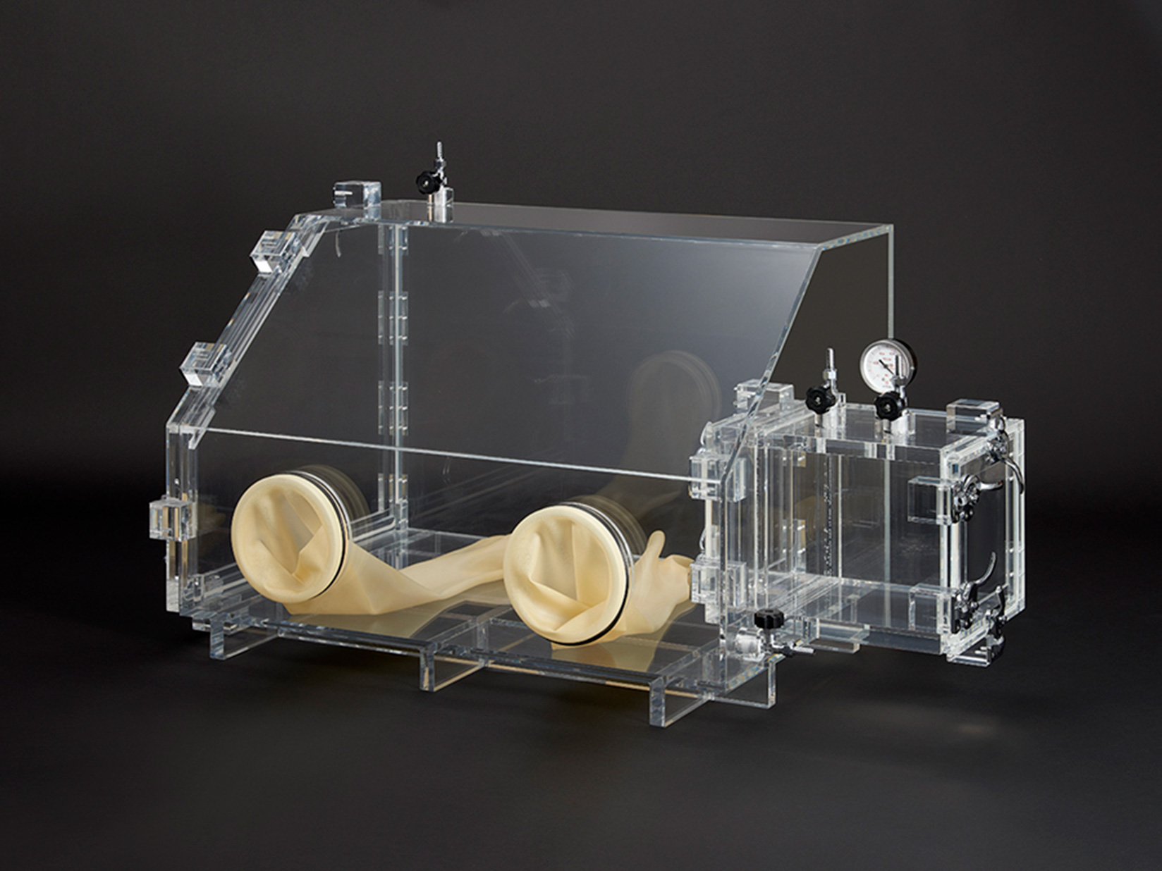 ガスパージ式グローブボックス（アクリル） | 株式会社サンプラテック