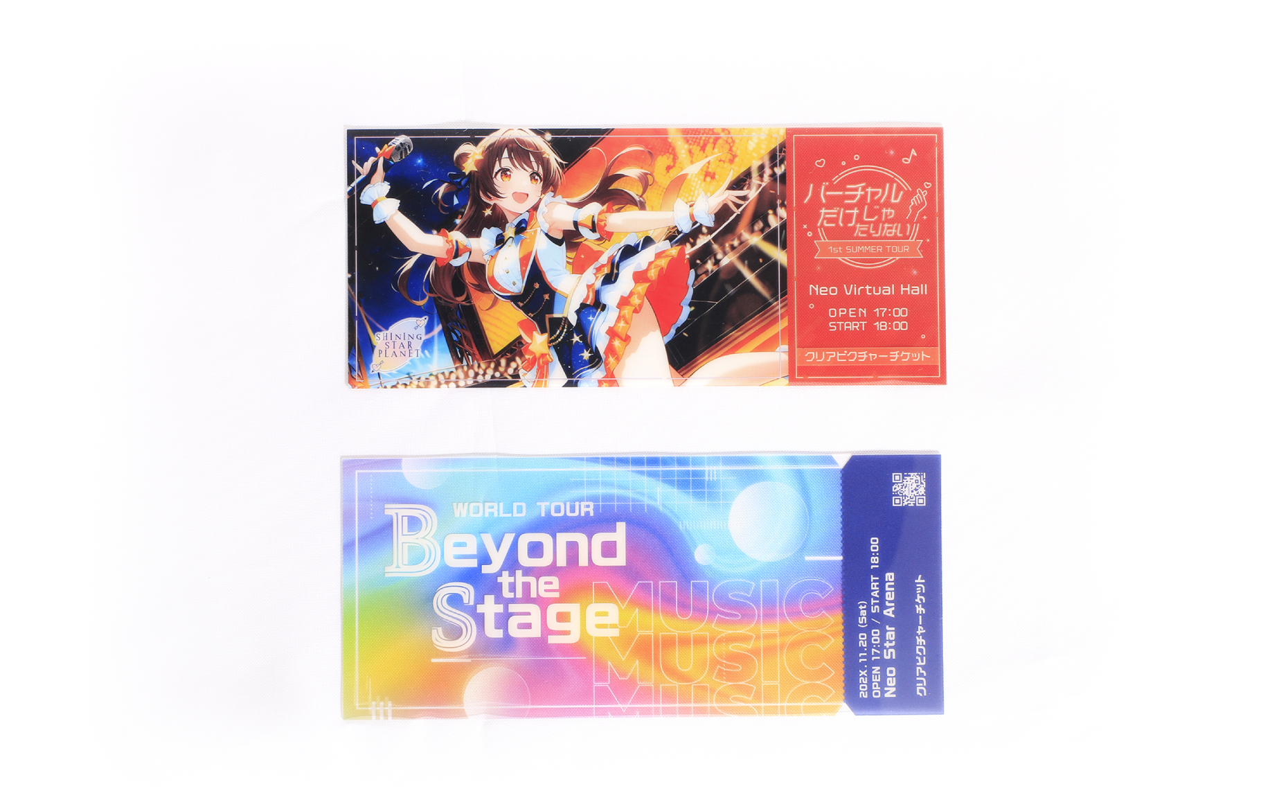 推し活グッズ - クリアピクチャーチケット | 三和綜合印刷株式会社