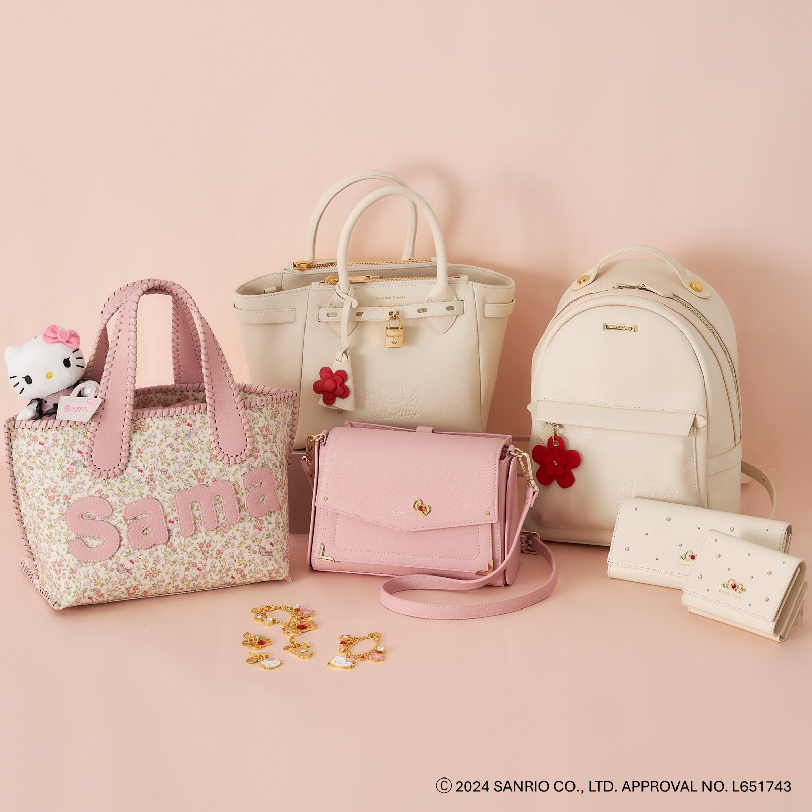 サマンサタバサグループ4ブランドから「ハローキティ コレクション」が