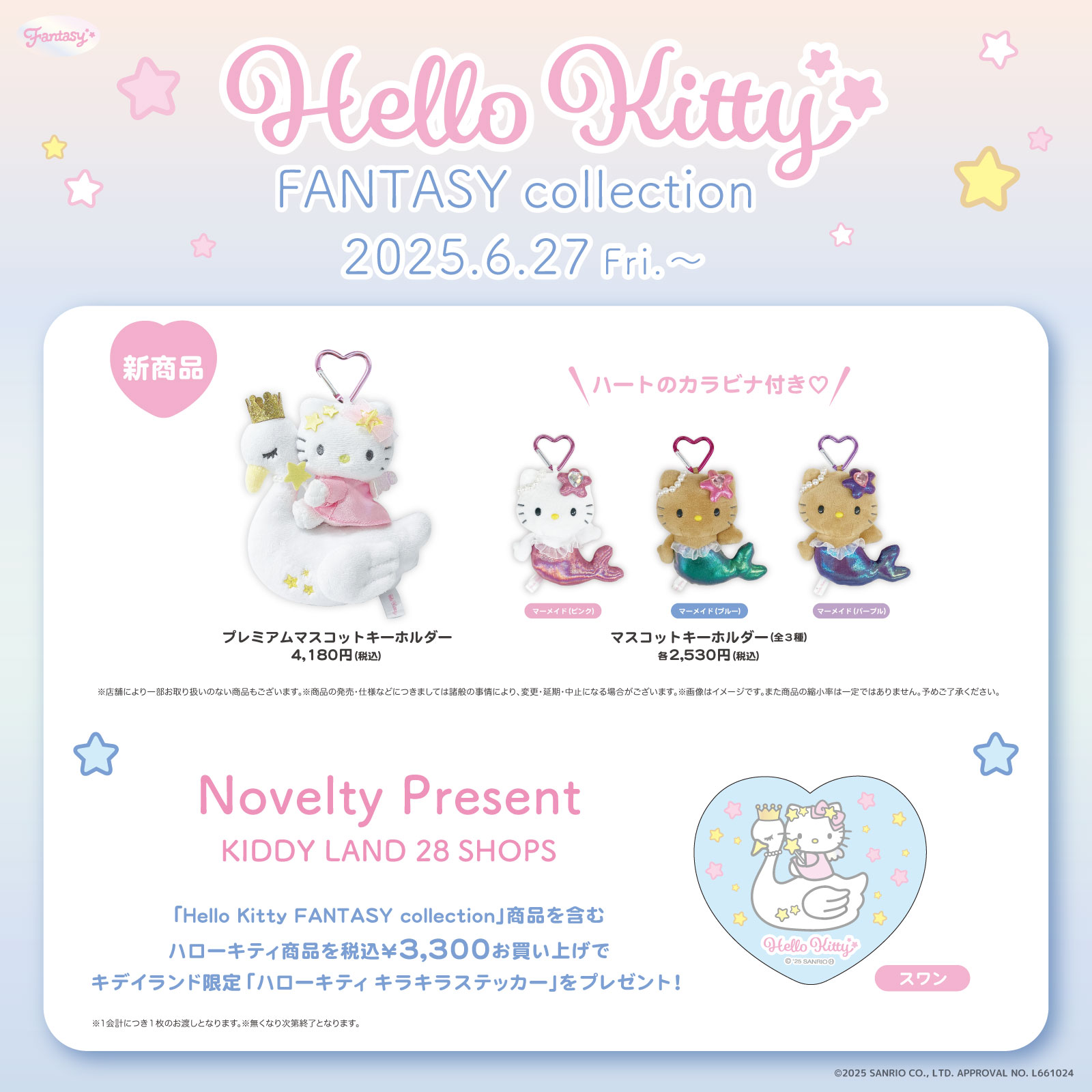 キデイランド一部店舗に「Hello Kitty Lovely Frill collection」が