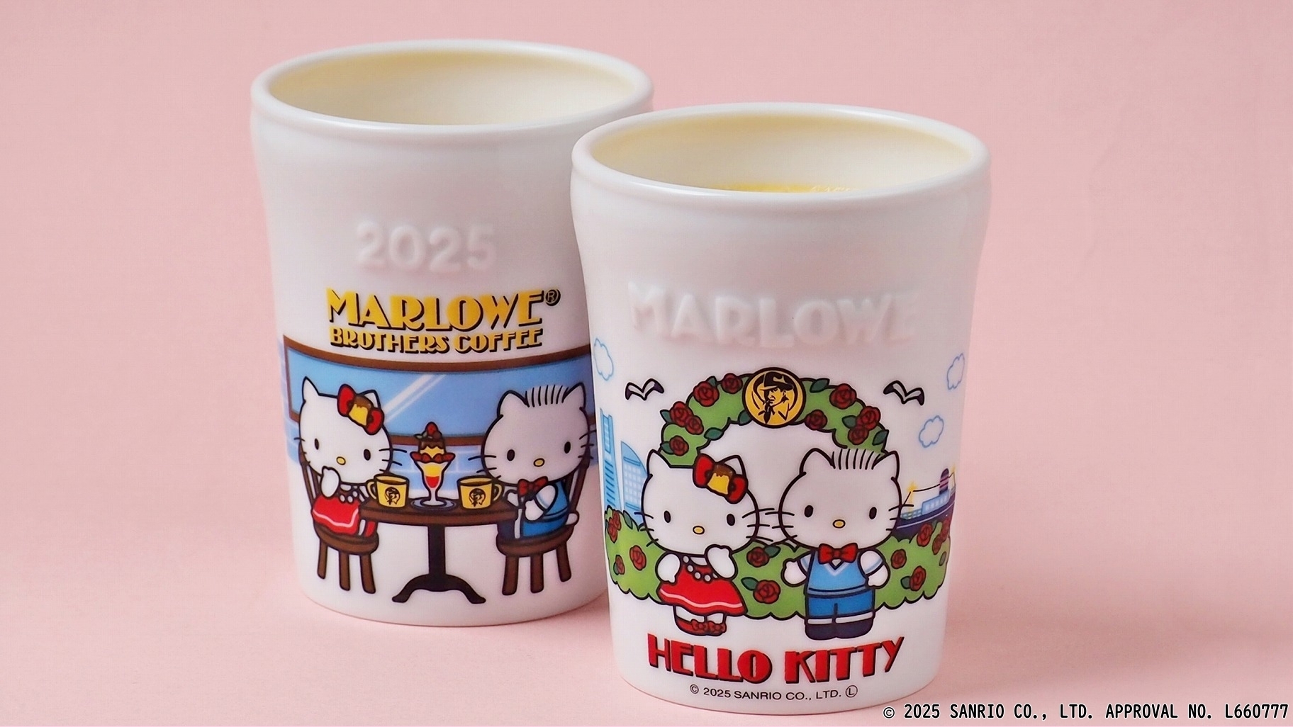マーロウからハローキティの陶器入りカスタードプリンが今年も登場