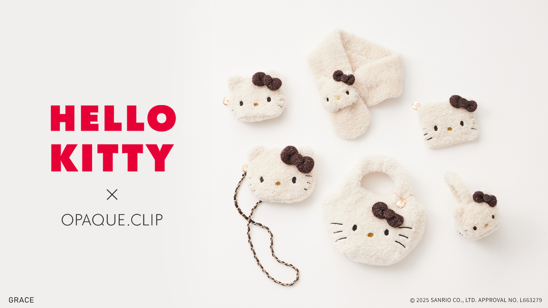 OPAQUE.CLIPとハローキティのコラボアイテムが登場☆｜サンリオ