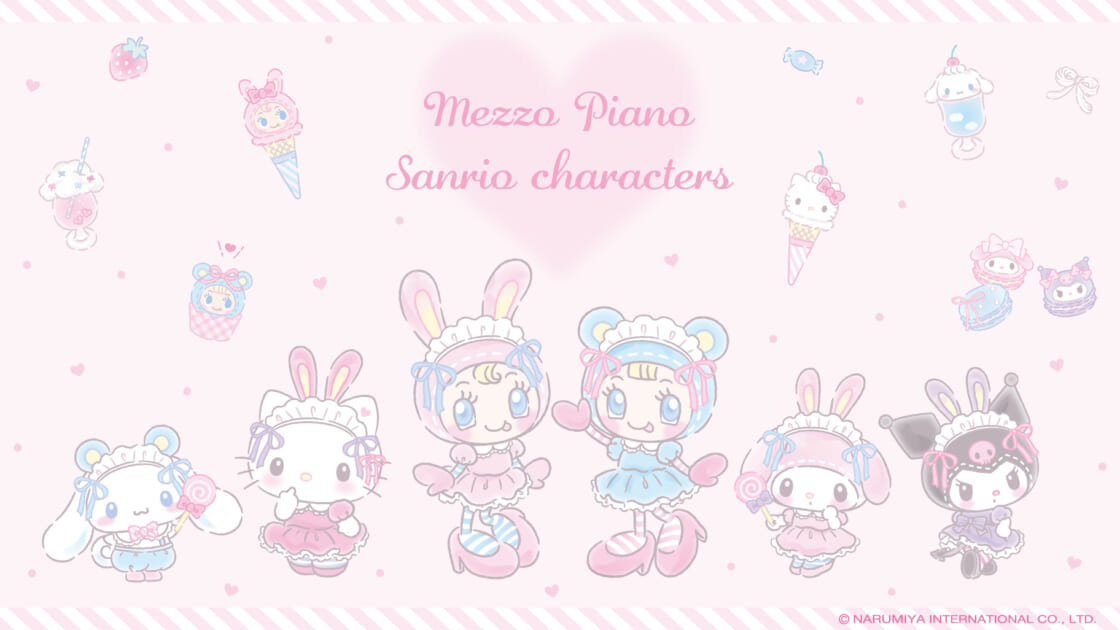 mezzo piano × サンリオキャラクターズ｜サンリオ