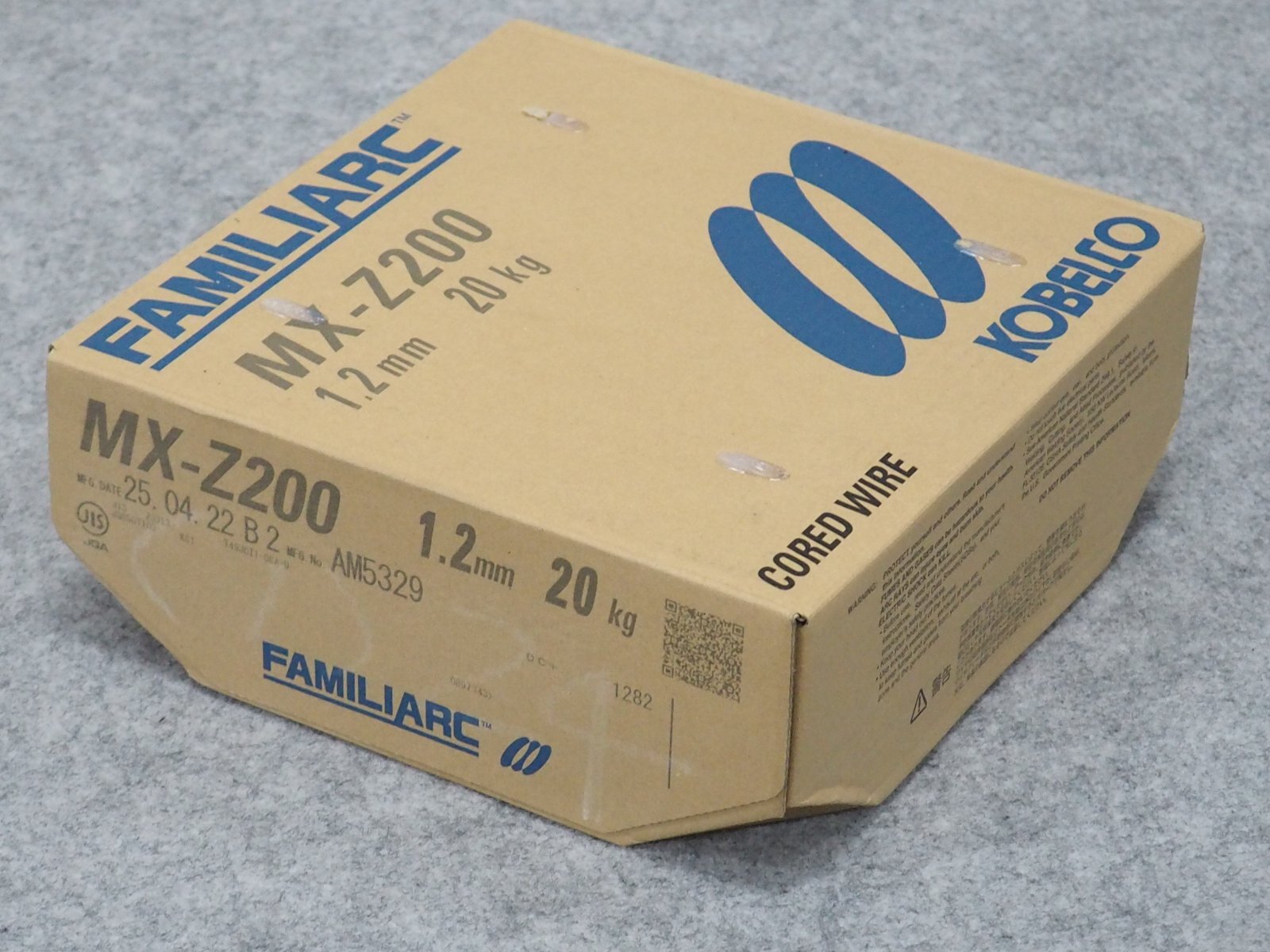 すみ肉用フラックス入りワイヤ MX-Z200 1.2mm-20kg 神戸製鋼所 - 溶接